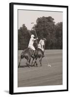 Polo In The Park II-Ben Wood-Framed Giclee Print