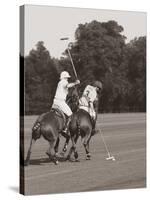 Polo In The Park II-Ben Wood-Stretched Canvas