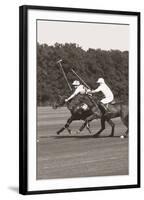 Polo In The Park III-Ben Wood-Framed Giclee Print