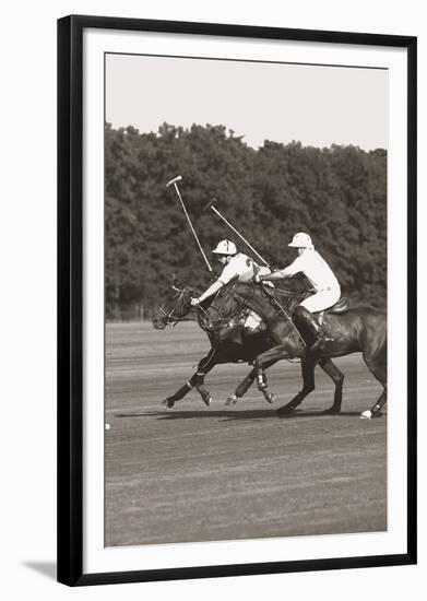 Polo In The Park III-Ben Wood-Framed Giclee Print