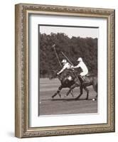 Polo In The Park III-Ben Wood-Framed Art Print