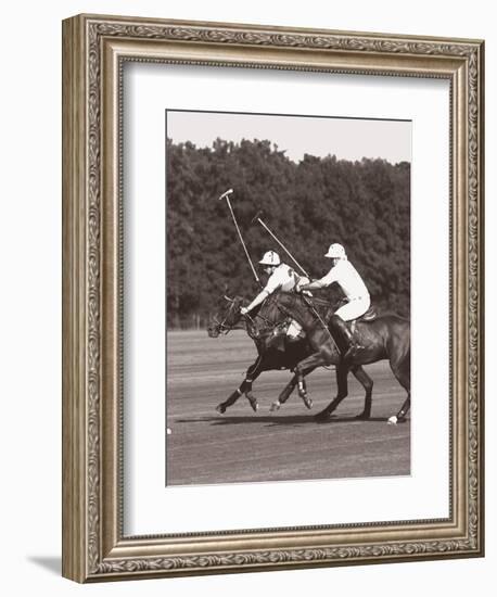 Polo In The Park III-Ben Wood-Framed Art Print