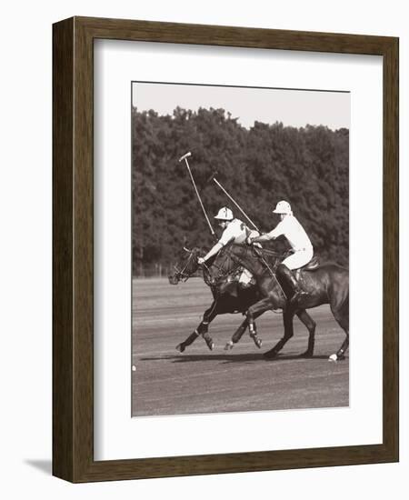 Polo In The Park III-Ben Wood-Framed Art Print