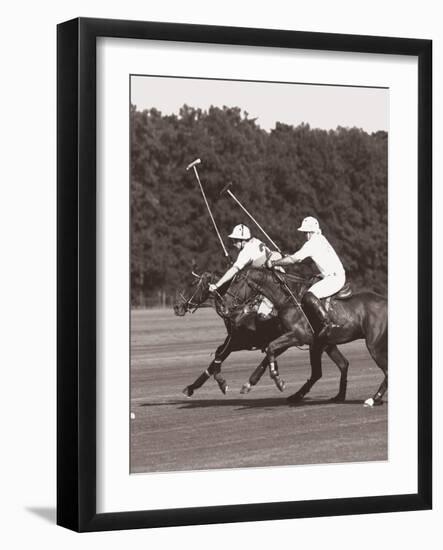 Polo In The Park III-Ben Wood-Framed Art Print