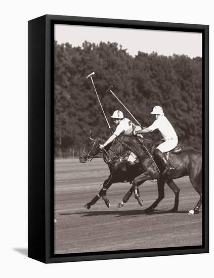 Polo In The Park III-Ben Wood-Framed Stretched Canvas