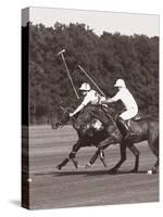 Polo In The Park III-Ben Wood-Stretched Canvas