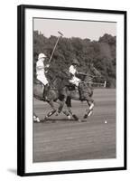 Polo In The Park IV-Ben Wood-Framed Giclee Print