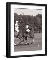 Polo In The Park IV-Ben Wood-Framed Premium Giclee Print