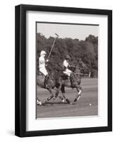 Polo In The Park IV-Ben Wood-Framed Art Print