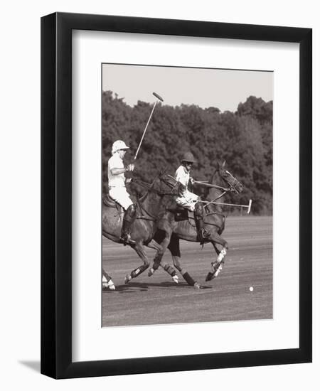 Polo In The Park IV-Ben Wood-Framed Art Print