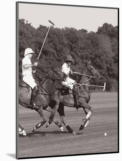 Polo In The Park IV-Ben Wood-Mounted Art Print