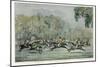 Polo in Thibet, 19th Century-null-Mounted Giclee Print
