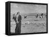 Polo Is Played on Amman Airport-null-Framed Stretched Canvas