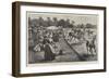 Polo Match at Ranelagh before the Colonial Visitors-Henry Charles Seppings Wright-Framed Giclee Print