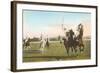 Polo Match-null-Framed Art Print