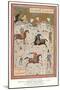 Polo, Persian Miniature-null-Mounted Art Print