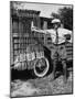 Polo Player Checking the Mallets-Alfred Eisenstaedt-Mounted Photographic Print