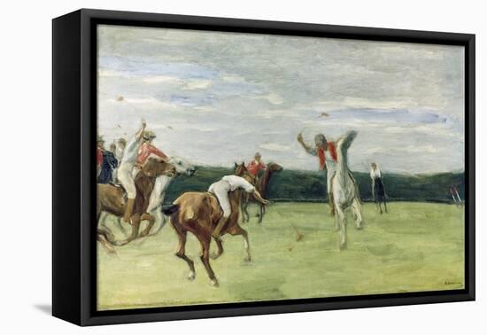 Polo player in Jenisch-Park, Hamburg 1902 - 1903-Max Liebermann-Framed Stretched Canvas