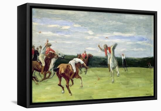 Polo Player in Jenischpark, Hamburg, 1903-Max Liebermann-Framed Stretched Canvas