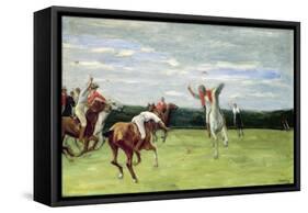 Polo Player in Jenischpark, Hamburg, 1903-Max Liebermann-Framed Stretched Canvas