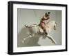 Polo Player, Polychrome Terracotta Statue, China, Tang Dynasty, 8th Century-null-Framed Giclee Print