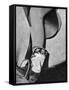 Polo Player Wearing Intricately Tooled Boots-Carl Mydans-Framed Stretched Canvas