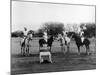 Polo Players in Andra Pradesh, South India-Raja Deen Dayal-Mounted Photographic Print