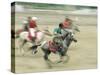 Polo Players in the Birthplace of Polo, Chitral, Pakistan, Asia-Upperhall Ltd-Stretched Canvas