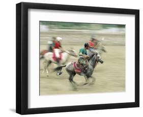 Polo Players in the Birthplace of Polo, Chitral, Pakistan, Asia-Upperhall Ltd-Framed Photographic Print