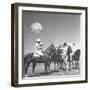 Polo Players Preparing for a Game at the Canlubang Country Club-Carl Mydans-Framed Photographic Print