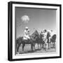 Polo Players Preparing for a Game at the Canlubang Country Club-Carl Mydans-Framed Photographic Print