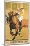 Polo Poster-null-Mounted Art Print