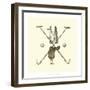 Polo Saddle-Vision Studio-Framed Art Print