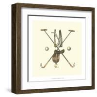 Polo Saddle-Vision Studio-Framed Art Print