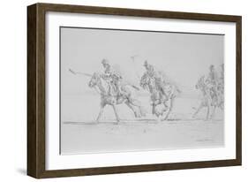 Polo Sketch-Michael Jackson-Framed Giclee Print