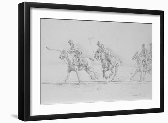 Polo Sketch-Michael Jackson-Framed Giclee Print