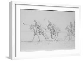 Polo Sketch-Michael Jackson-Framed Giclee Print