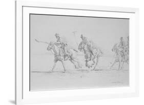 Polo Sketch-Michael Jackson-Framed Giclee Print