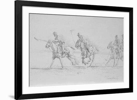 Polo Sketch-Michael Jackson-Framed Giclee Print