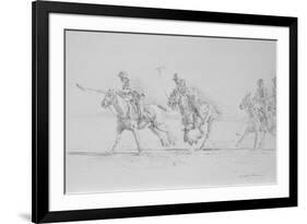 Polo Sketch-Michael Jackson-Framed Giclee Print