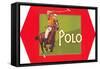 Polo-null-Framed Stretched Canvas