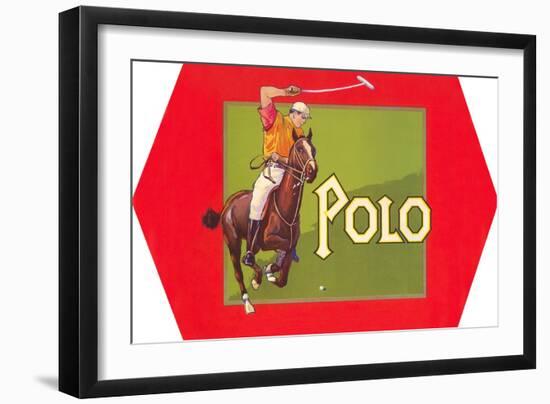 Polo-null-Framed Art Print
