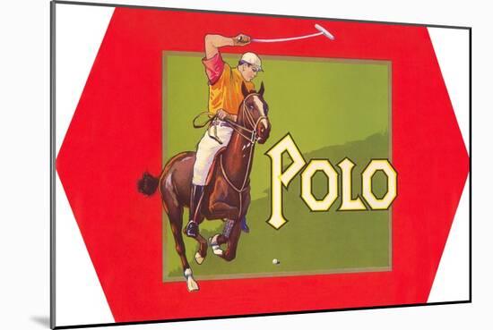 Polo-null-Mounted Art Print