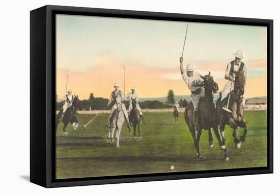 Polo-null-Framed Stretched Canvas