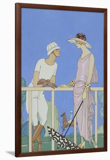 Polo-Georges Barbier-Framed Giclee Print