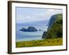 Pololu Valley, Kapaau Coast, Big Island, Hawaii, United States of America, Pacific, North America-Michael DeFreitas-Framed Photographic Print