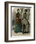 Polonaise Dresses 1882-null-Framed Art Print