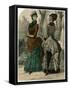 Polonaise Dresses 1882-null-Framed Stretched Canvas