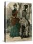 Polonaise Dresses 1882-null-Stretched Canvas