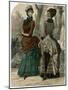 Polonaise Dresses 1882-null-Mounted Art Print